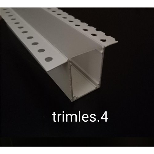 Trimles.4 : 30 X 40 mm Trimles Led Profili Çift Kapak : 2.5 Mt
